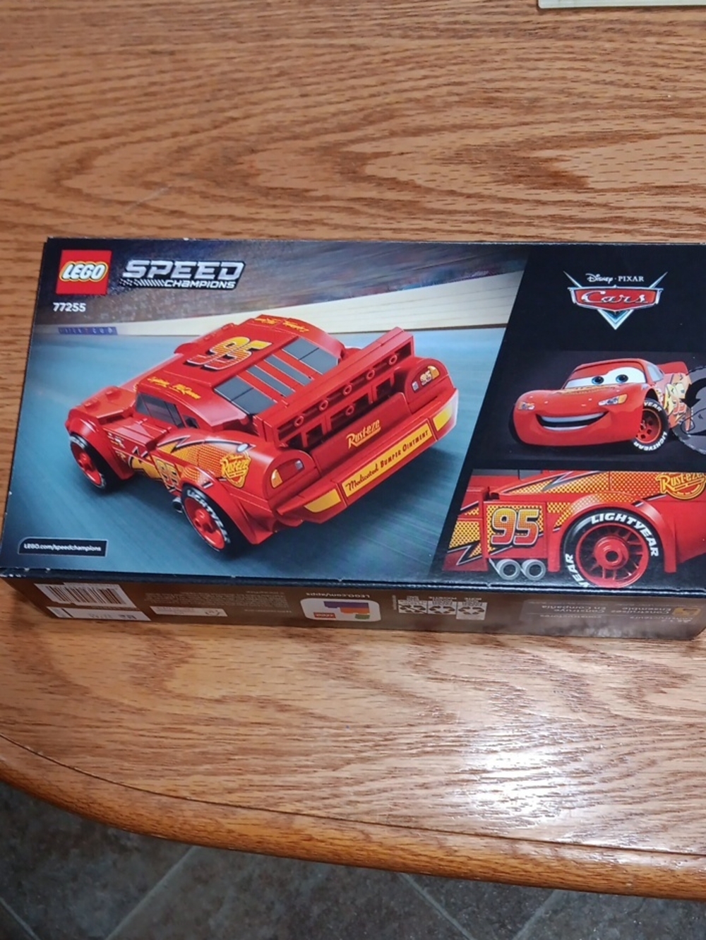 Lego Red Lightning McQueen Speed Champions Race Car